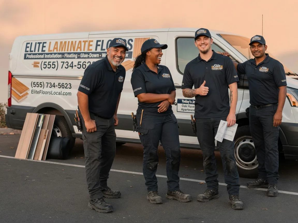Laminate flooring installation company in Lankin, ND